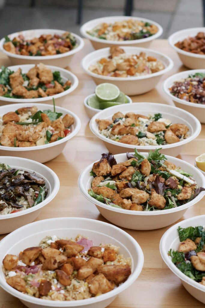 individual bowls catering